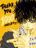 Thank You 1000 HEART !!