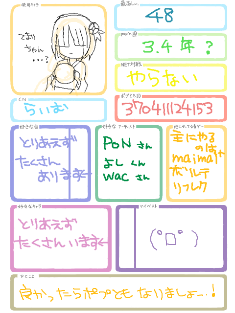 ポップン紹介(2013/4/14現在)