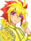 黄色の花束