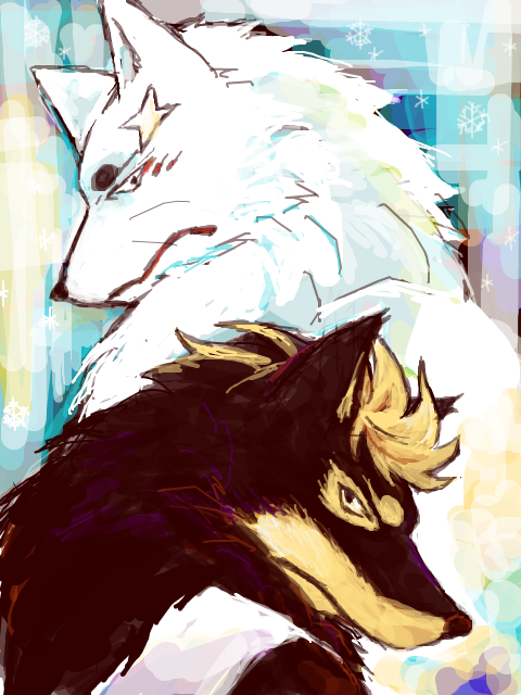 狐と狼