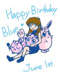 Happy Birthday, Blue!