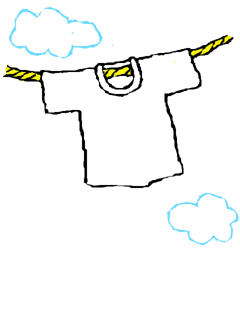 Tシャツ空
