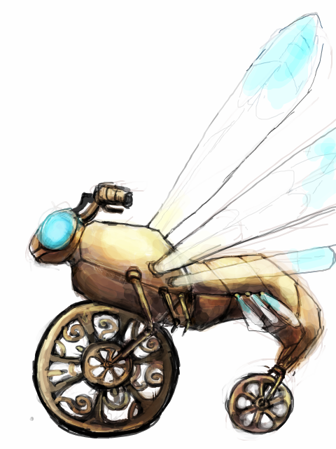 飛行バイク「Dragonfly」