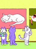 【タイトル連動ランパレ】猫の絵(11ぴきのねこ)