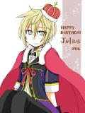 HAPPY BIRTHDAY　ジュリウス!!