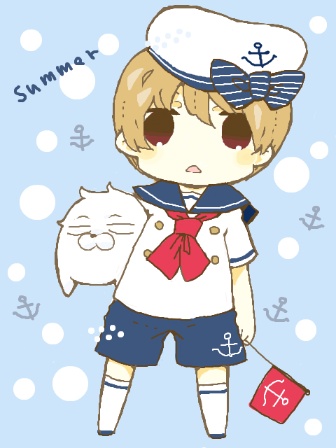 sailor suit!!