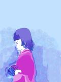 【マイコン】巴と紫陽花