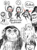 Kさんが猿を描いて応援するだけの地獄記事