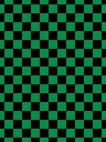 40×40 上下左右対称な市松模様 黒緑