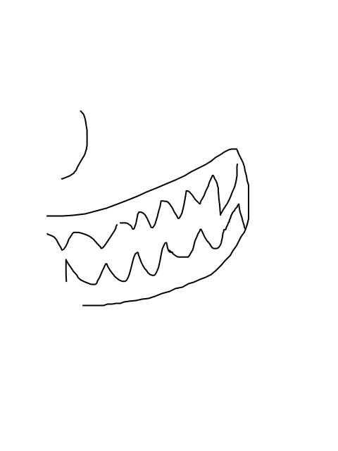 牙の書き方