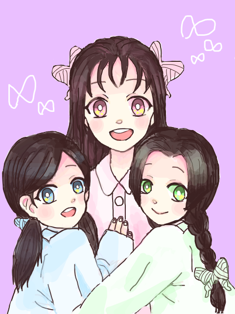 蝶屋敷の3人娘