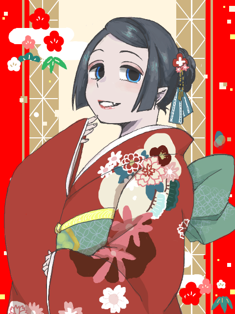【晴れ着】椿妃
