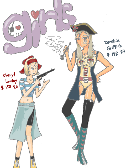 girl’s pirates!