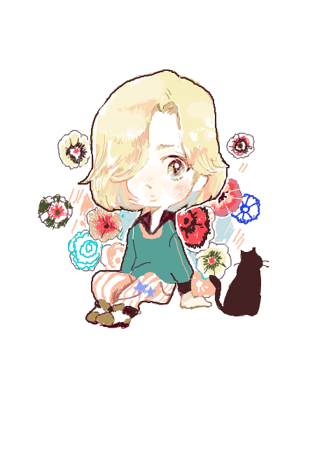花と猫とジルベール